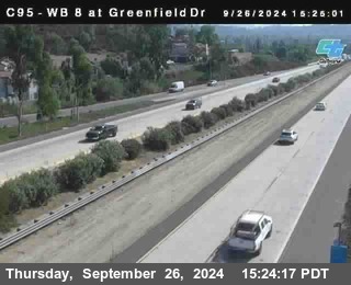 WB 8 at Greenfield Street