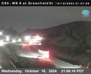 WB 8 at Greenfield Street