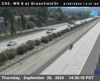 WB 8 at Greenfield Street