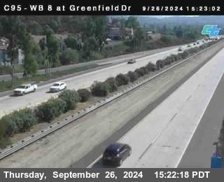 WB 8 at Greenfield Street