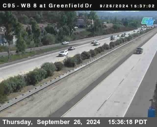 WB 8 at Greenfield Street