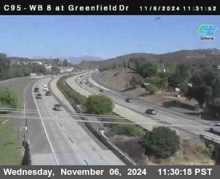 WB 8 at Greenfield Street