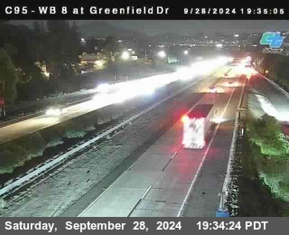 WB 8 at Greenfield Street