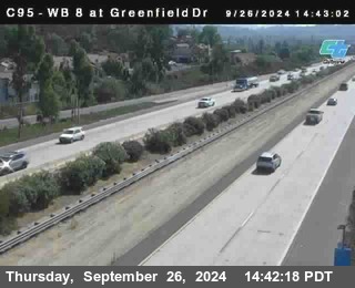 WB 8 at Greenfield Street