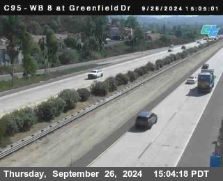 WB 8 at Greenfield Street