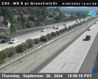 WB 8 at Greenfield Street