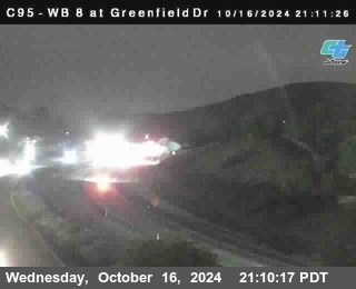 WB 8 at Greenfield Street