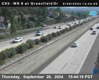 WB 8 at Greenfield Street