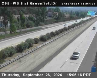 WB 8 at Greenfield Street