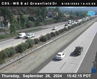 WB 8 at Greenfield Street