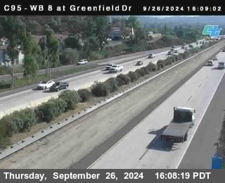 WB 8 at Greenfield Street