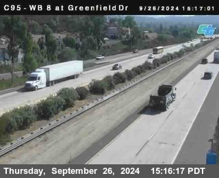 WB 8 at Greenfield Street