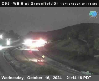 WB 8 at Greenfield Street