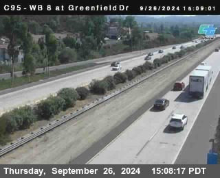 WB 8 at Greenfield Street