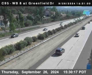 WB 8 at Greenfield Street