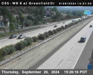 WB 8 at Greenfield Street