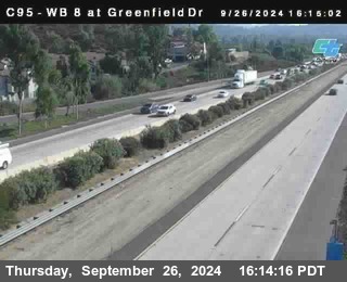 WB 8 at Greenfield Street