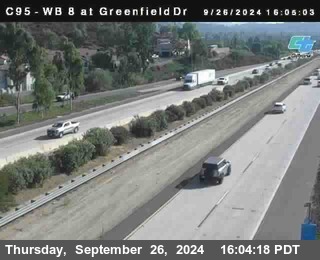 WB 8 at Greenfield Street