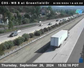 WB 8 at Greenfield Street