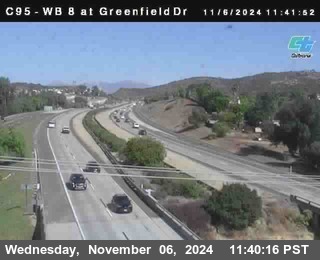 WB 8 at Greenfield Street