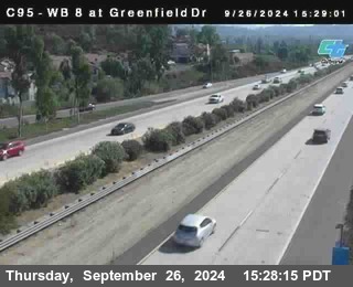 WB 8 at Greenfield Street