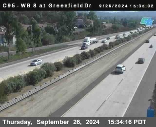 WB 8 at Greenfield Street