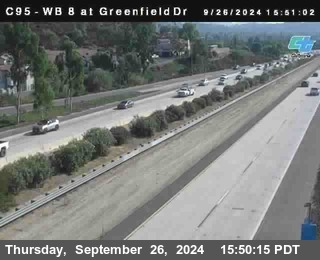 WB 8 at Greenfield Street