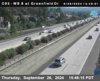 WB 8 at Greenfield Street