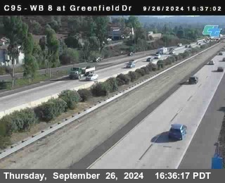 WB 8 at Greenfield Street