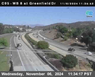 WB 8 at Greenfield Street