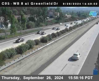 WB 8 at Greenfield Street