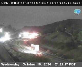 WB 8 at Greenfield Street