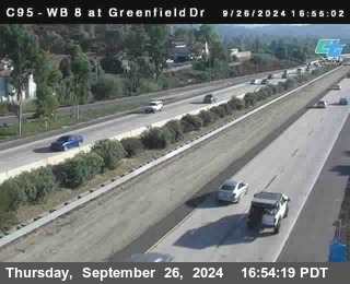 WB 8 at Greenfield Street