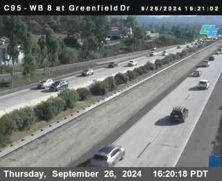 WB 8 at Greenfield Street