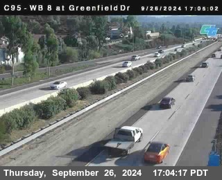 WB 8 at Greenfield Street