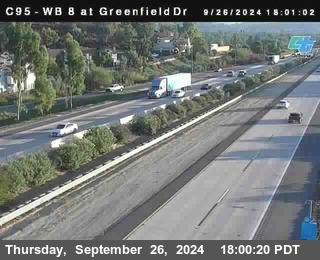 WB 8 at Greenfield Street