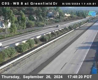 WB 8 at Greenfield Street