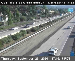 WB 8 at Greenfield Street