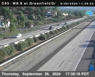 WB 8 at Greenfield Street