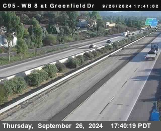 WB 8 at Greenfield Street