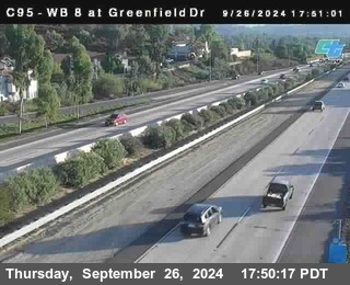 WB 8 at Greenfield Street