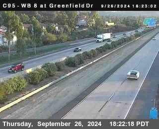 WB 8 at Greenfield Street