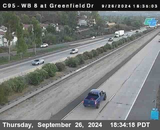 WB 8 at Greenfield Street