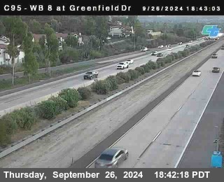 WB 8 at Greenfield Street