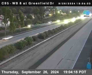 WB 8 at Greenfield Street