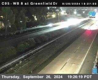 WB 8 at Greenfield Street