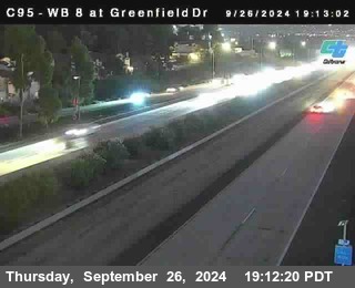 WB 8 at Greenfield Street