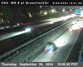 WB 8 at Greenfield Street