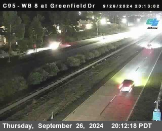 WB 8 at Greenfield Street