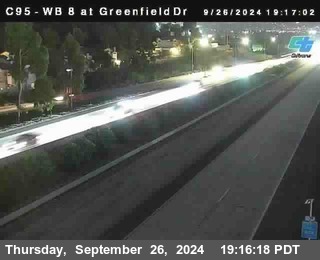 WB 8 at Greenfield Street